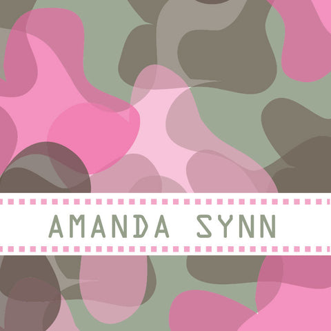 Pink Camouflage Label