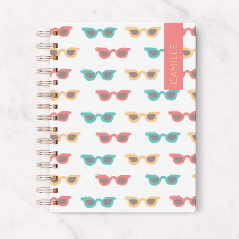 Cool Glasses Blank Planner