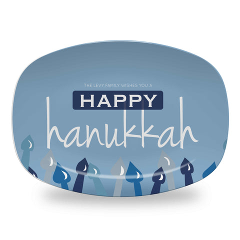 personalized hanukkah platter
