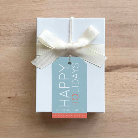 Happy Holidays Gift Tag (set of 24)