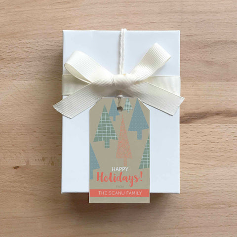 Pine Tree Stringed Gift Tag (set of 24)