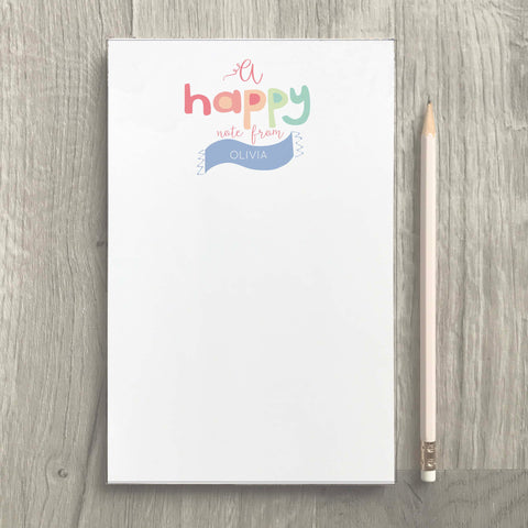 Happy Notes Notepad