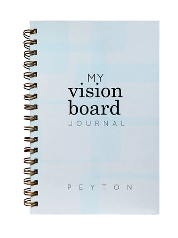 Personalized vision board journal 