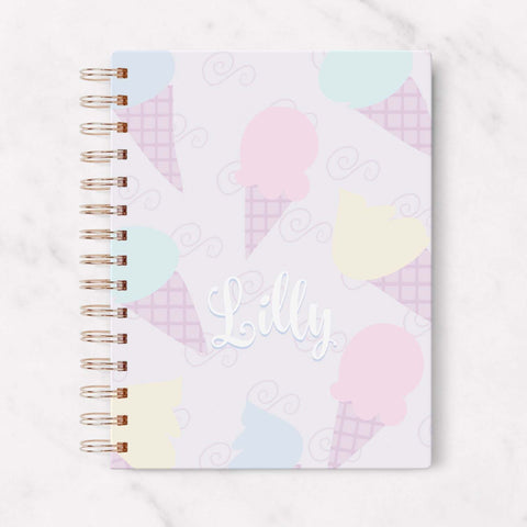 Ice Cream Blank Planner