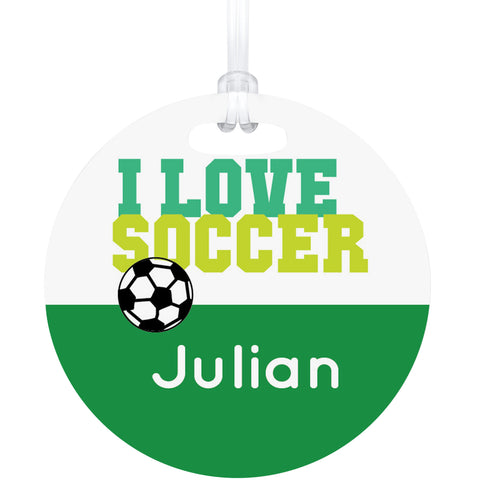 Soccer Bag Tag