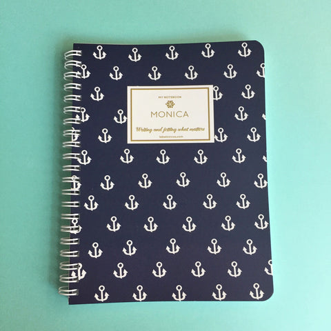 Hamptons Mini Notebook
