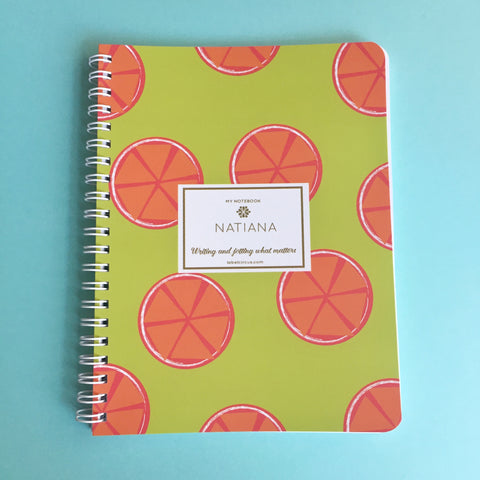 Juicy Orange Mini Notebook