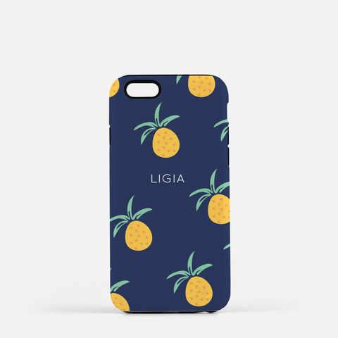 Iphone X personalized pineapple case