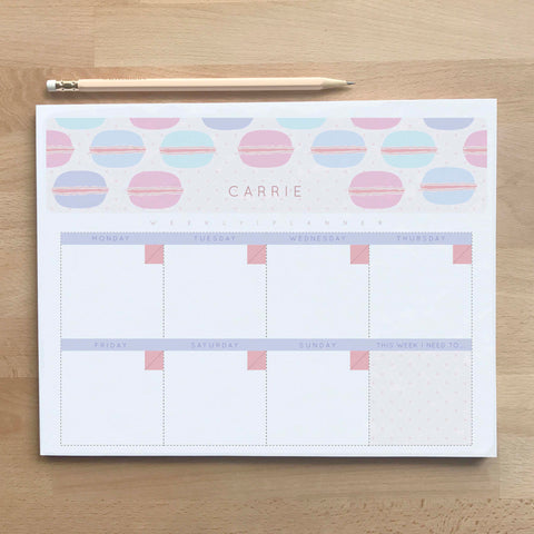 Macaron Weekly Planner