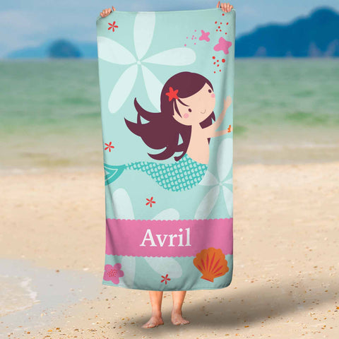 Mermaid Microfiber Towel