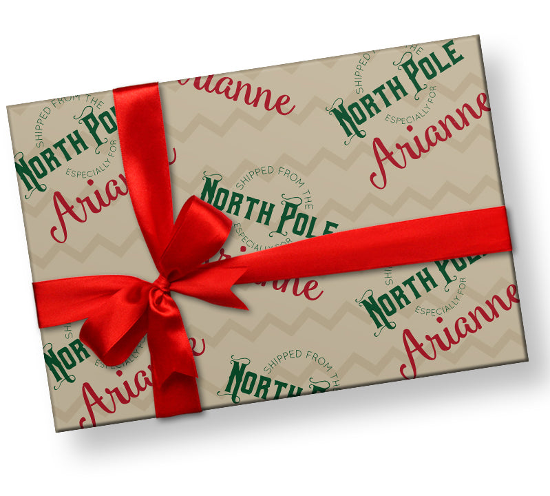 north pole wrapping paper｜TikTok Search