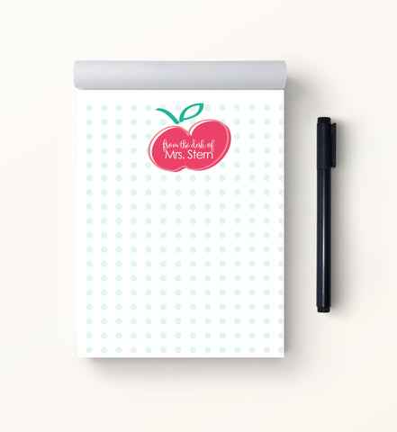 Sweet Apple Teacher Notepad