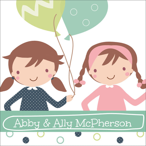 Pretty Sisters Labels