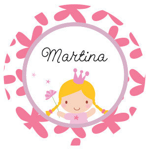 Pink Princess Label