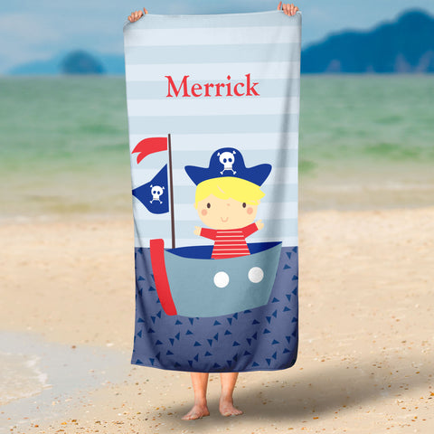 Pirate Microfiber Towel
