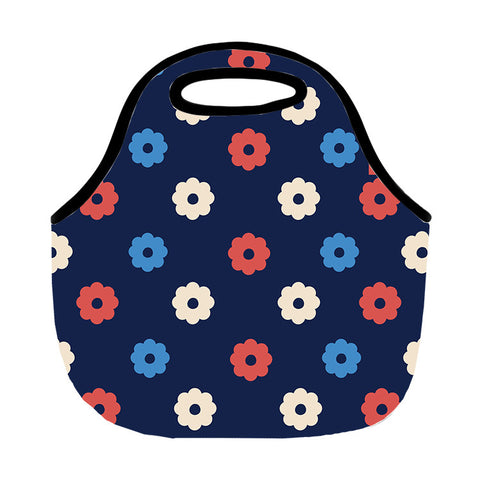 Pop Flowers Lunch Tote