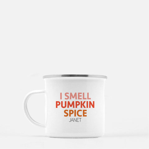 I Smell Pumkin Spice Camp Mug