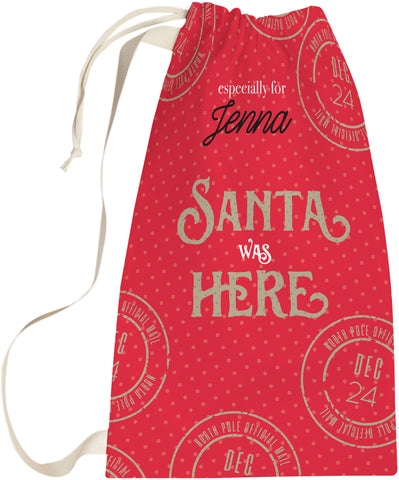 Red Santa Sack