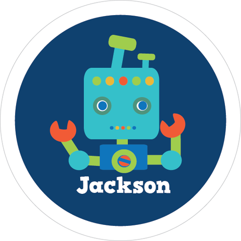 Robot Water Resistant Labels