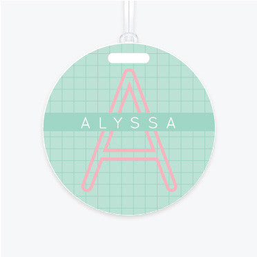 Ruled Bag Tag