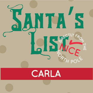 santa's good list label
