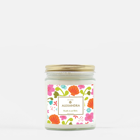 Sea Flowers Candle