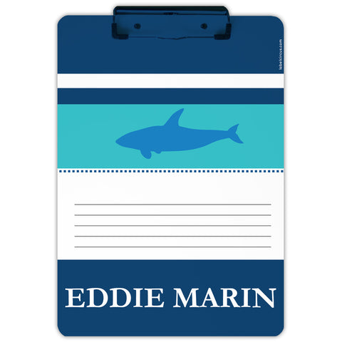 Blue Shark Clipboard