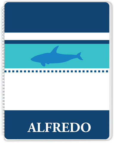 Blue Shark Notebook