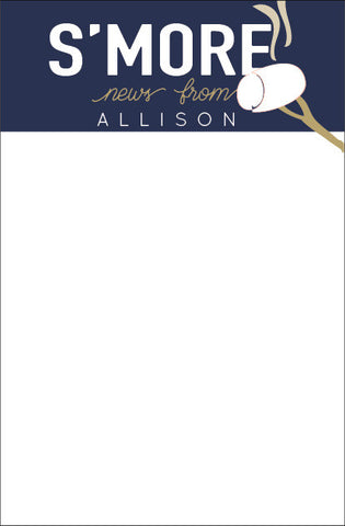 S'more News Camp Notepad