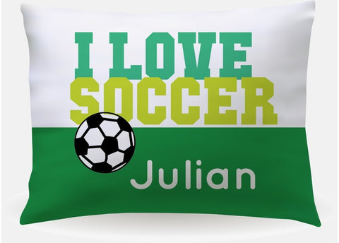 Soccer Boy Pillowcase