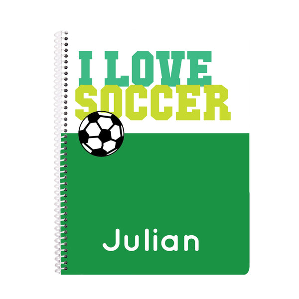 Soccer Notebook | Label Circus