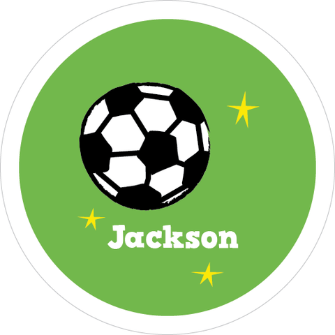 Soccer Water Resistant Labels