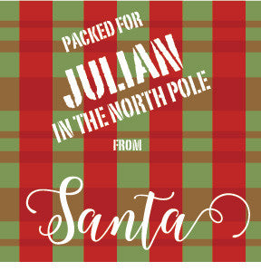 Packed in the North Pole Gift Wrap