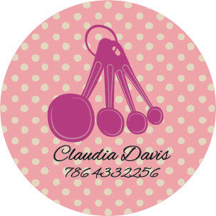 Teaspoons Label