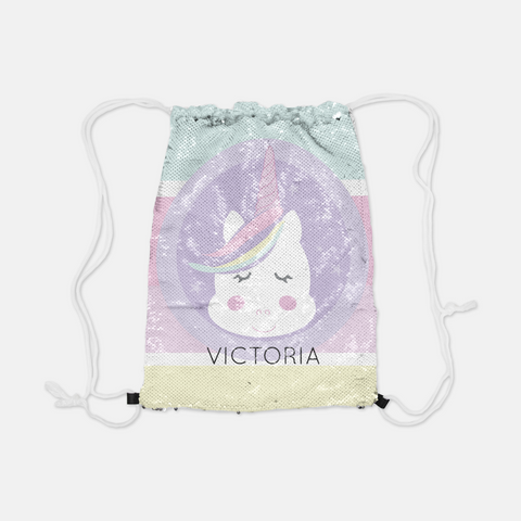 unicorn sequin bag