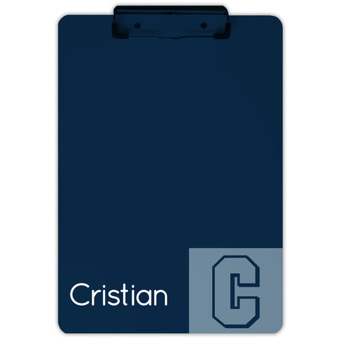 Varsity personalized clipboard
