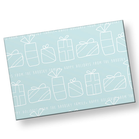 Winter Presents Gift Wrap