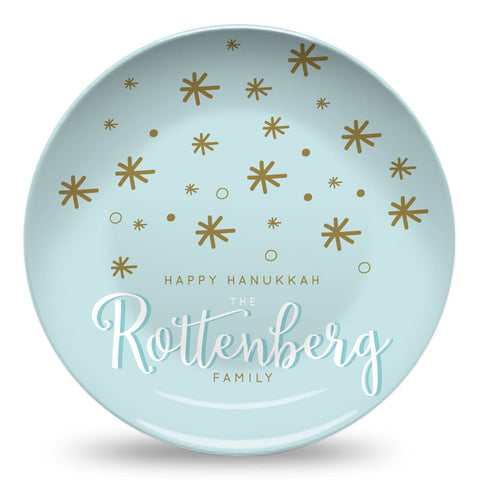 Happy Hanukkah 10" Plate