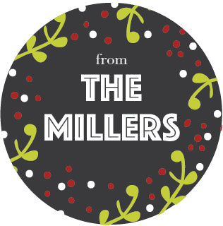 Wreath Label
