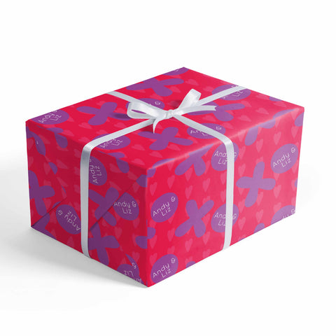 XOXO Wrapping Paper