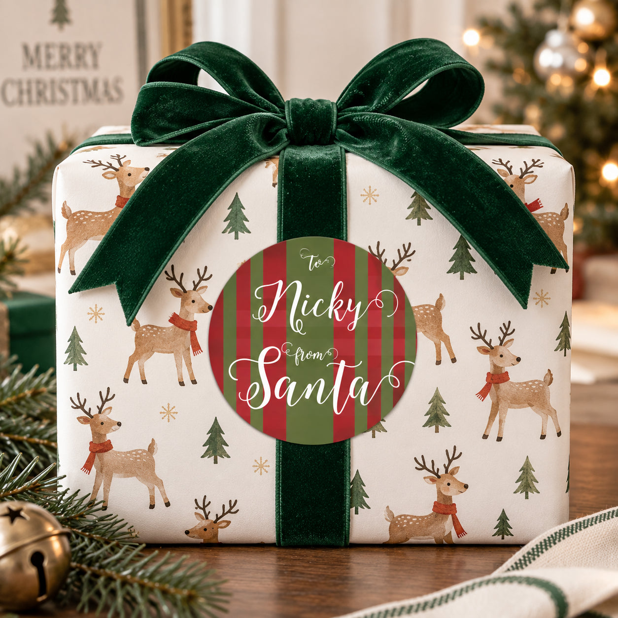 Personalized Christmas Gift Labels