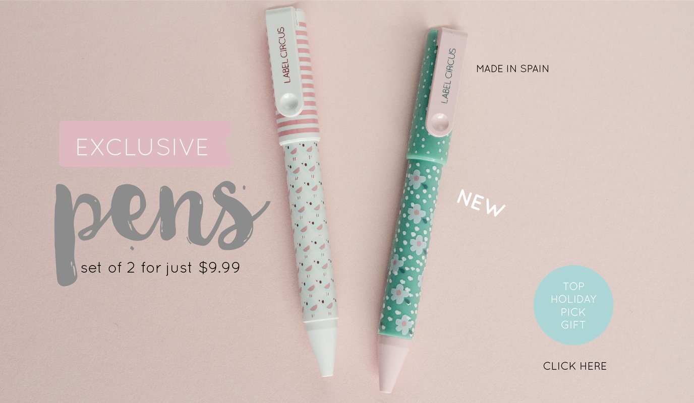 EXCLUSIVE FLORAL  PEN SET FOR GIFTS