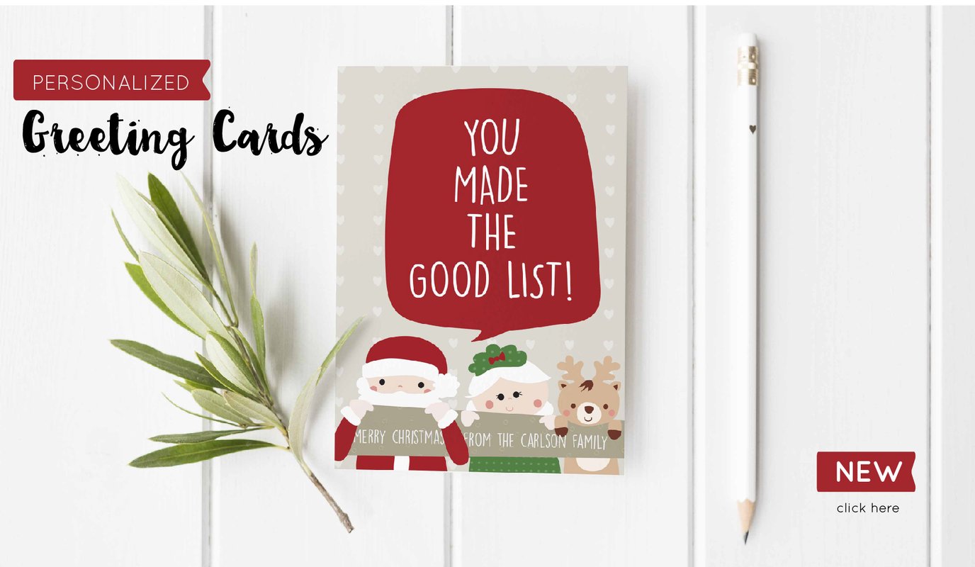 personalized greeting cards